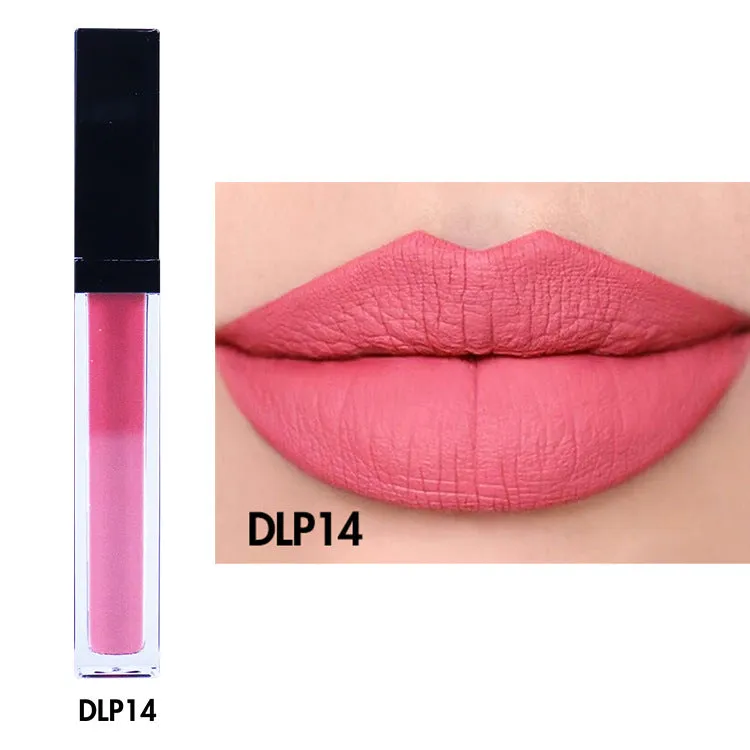 39 Color Non-stick Cup Lasting Lip Gloss Liquid Lipstick