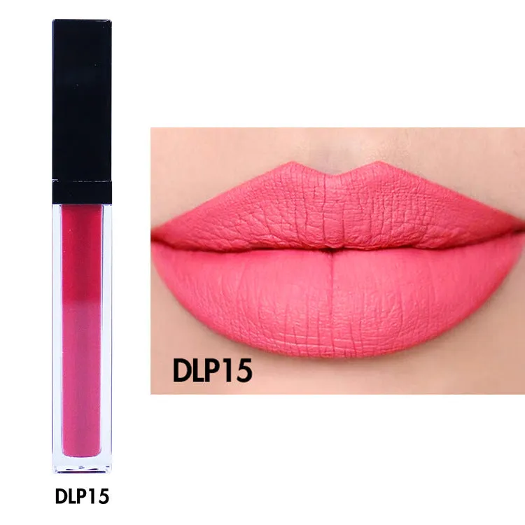 39 Color Non-stick Cup Lasting Lip Gloss Liquid Lipstick