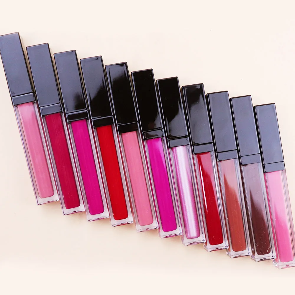 39 Color Non-stick Cup Lasting Lip Gloss Liquid Lipstick