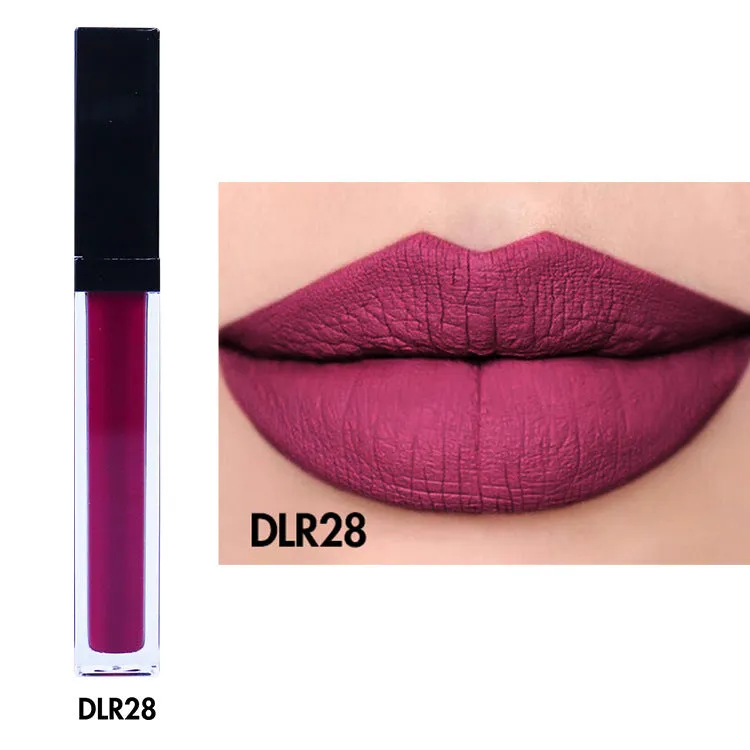 39 Color Non-stick Cup Lasting Lip Gloss Liquid Lipstick