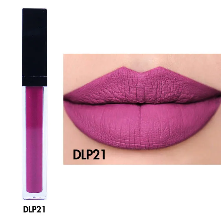 39 Color Non-stick Cup Lasting Lip Gloss Liquid Lipstick