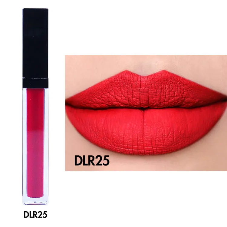 39 Color Non-stick Cup Lasting Lip Gloss Liquid Lipstick