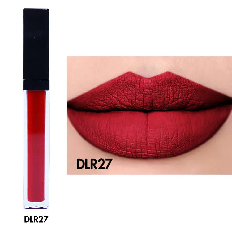 39 Color Non-stick Cup Lasting Lip Gloss Liquid Lipstick