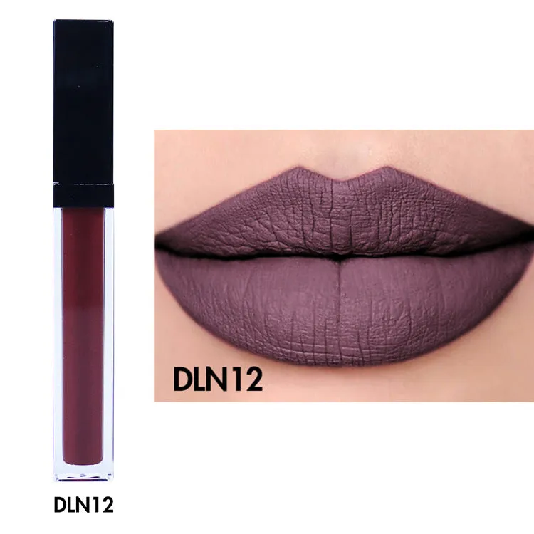 39 Color Non-stick Cup Lasting Lip Gloss Liquid Lipstick