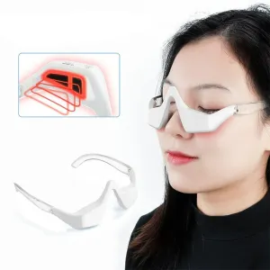 3D Micro-Current Pulse Eye Massager with Red Light - Relieves Dark Circles, Removes Wrinkles, Anti-Ageing