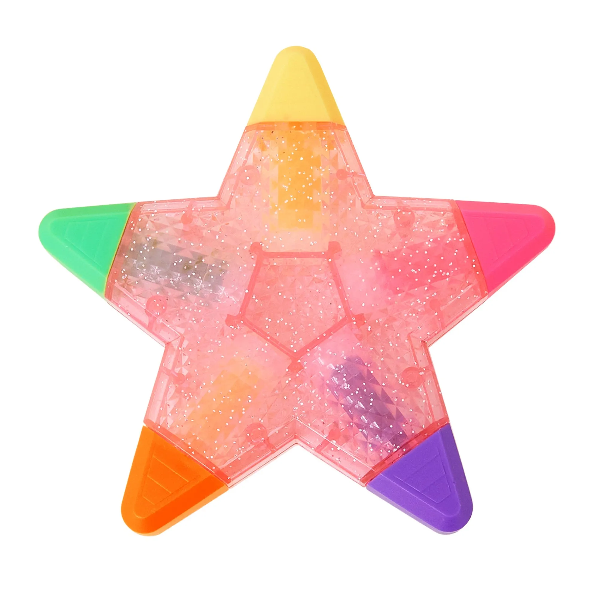 Accessorize London Girl's 5-Point Star Highlighter