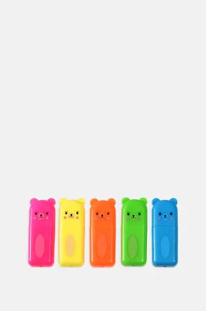 Bear Highlighters Set Of 5