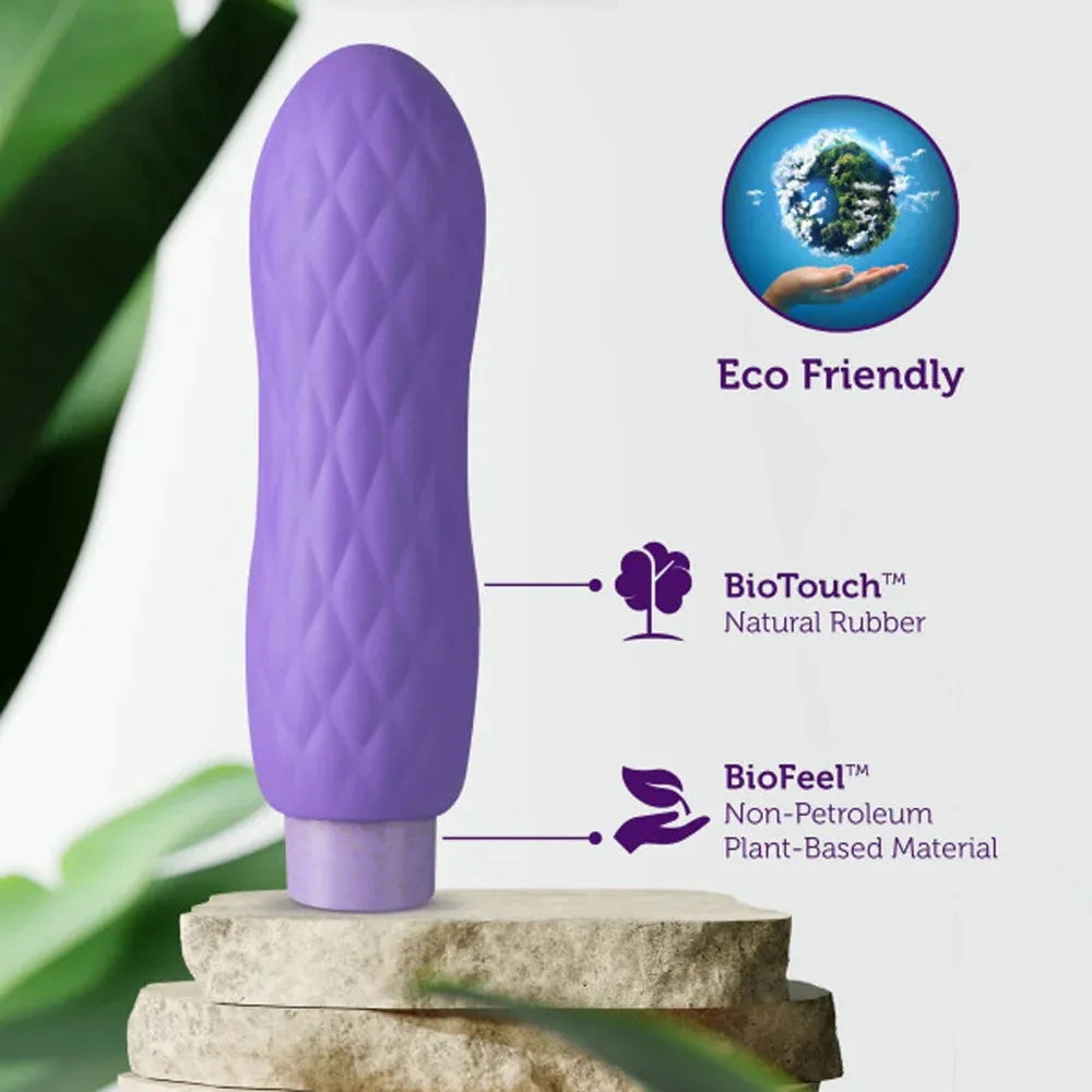 Blush Gaia Eco Bliss Rechargeable Plant Based Vibrator - Lilac