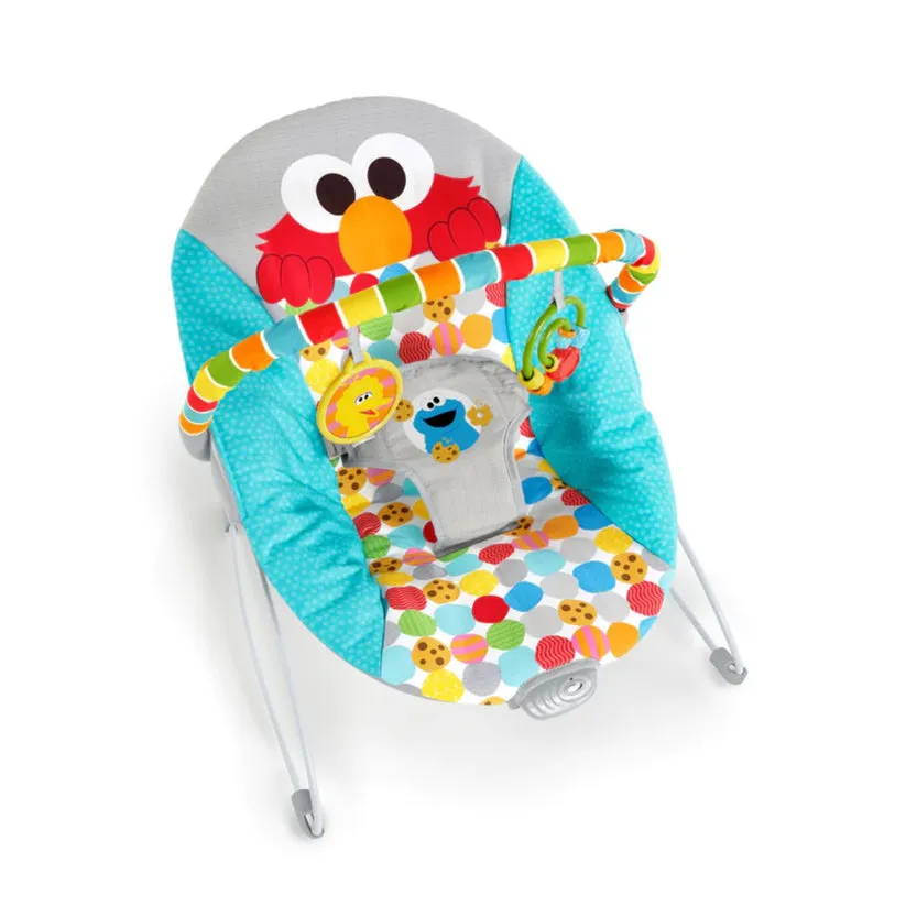 Bright Starts Sesame Street I Spot Elmo! Vibrating Bouncer