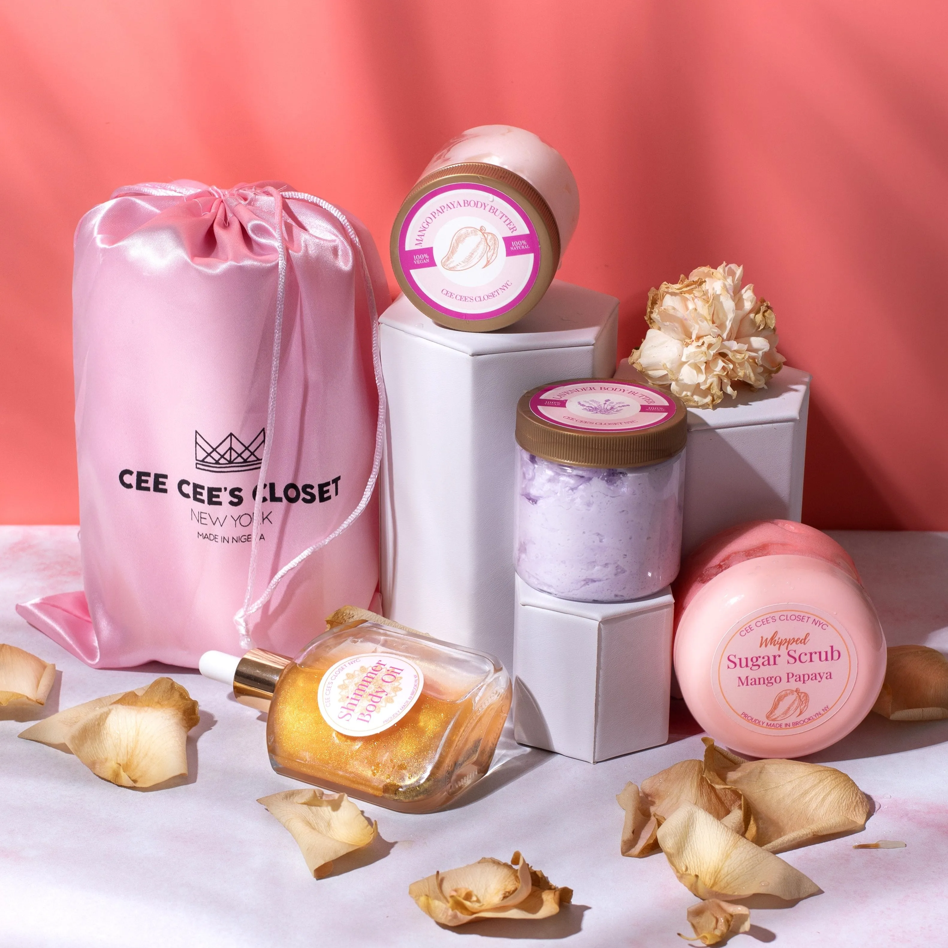 Caramel Kisses Dry Oil Butter Bundle