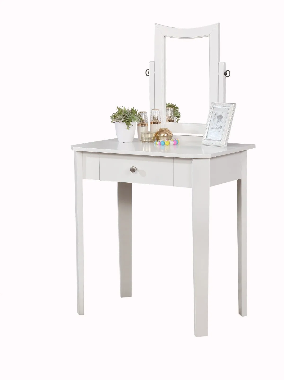 Cecilia Vanity Set in White