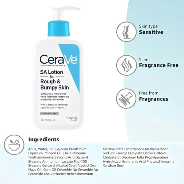 Cerave SA Lotion For Rough And Bumpy Skin 237ml