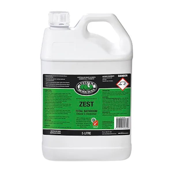 Citrus Resources Zest Total Bathroom Cleaner and Deodoriser