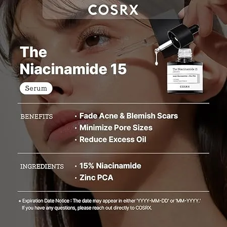 COSRX The Niacinamide 15 Serum For Oily Skin