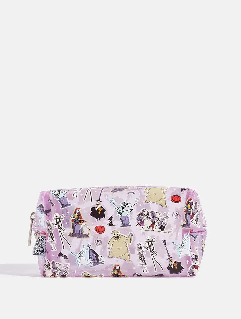 Disney Nightmare Before Christmas Halloween Town Makeup Bag