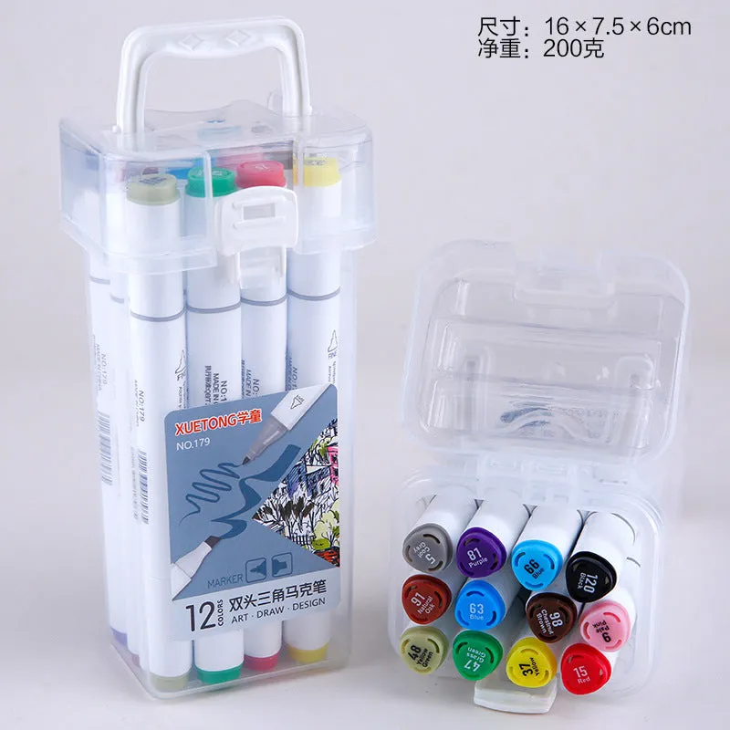 Double Head Alcohol Markers Box