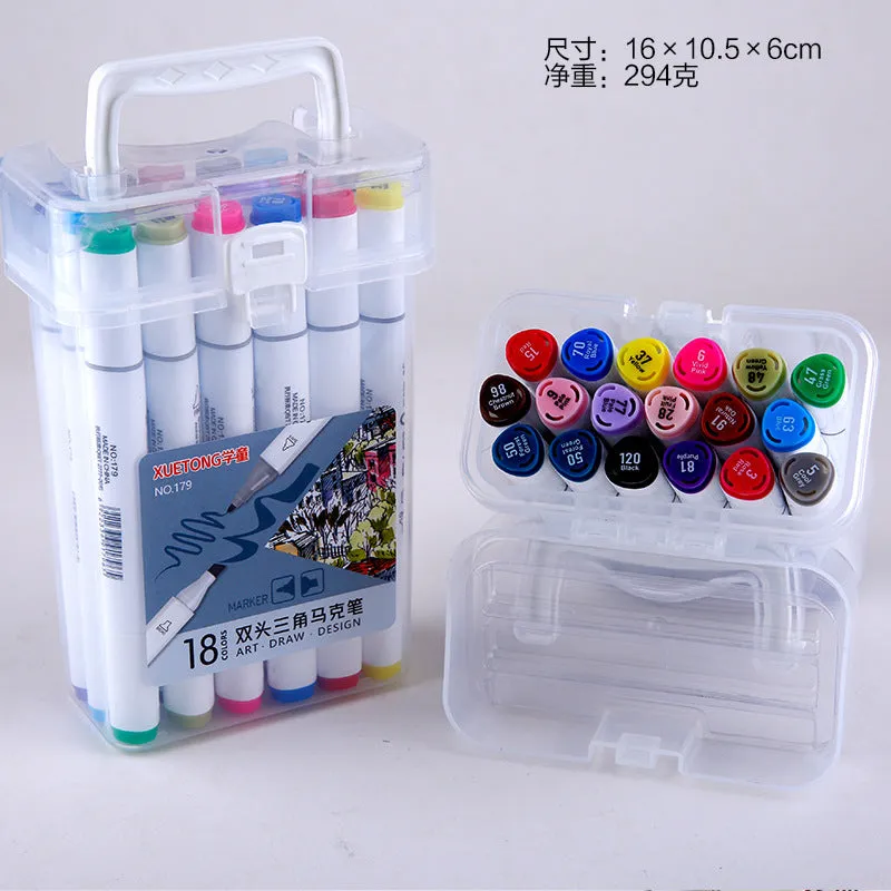 Double Head Alcohol Markers Box