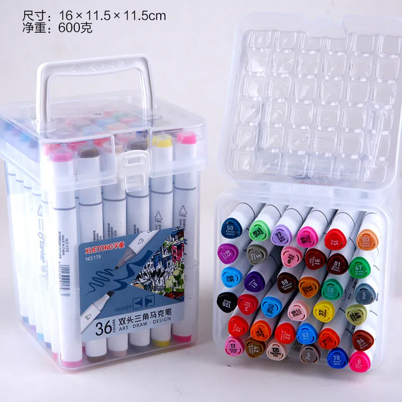 Double Head Alcohol Markers Box