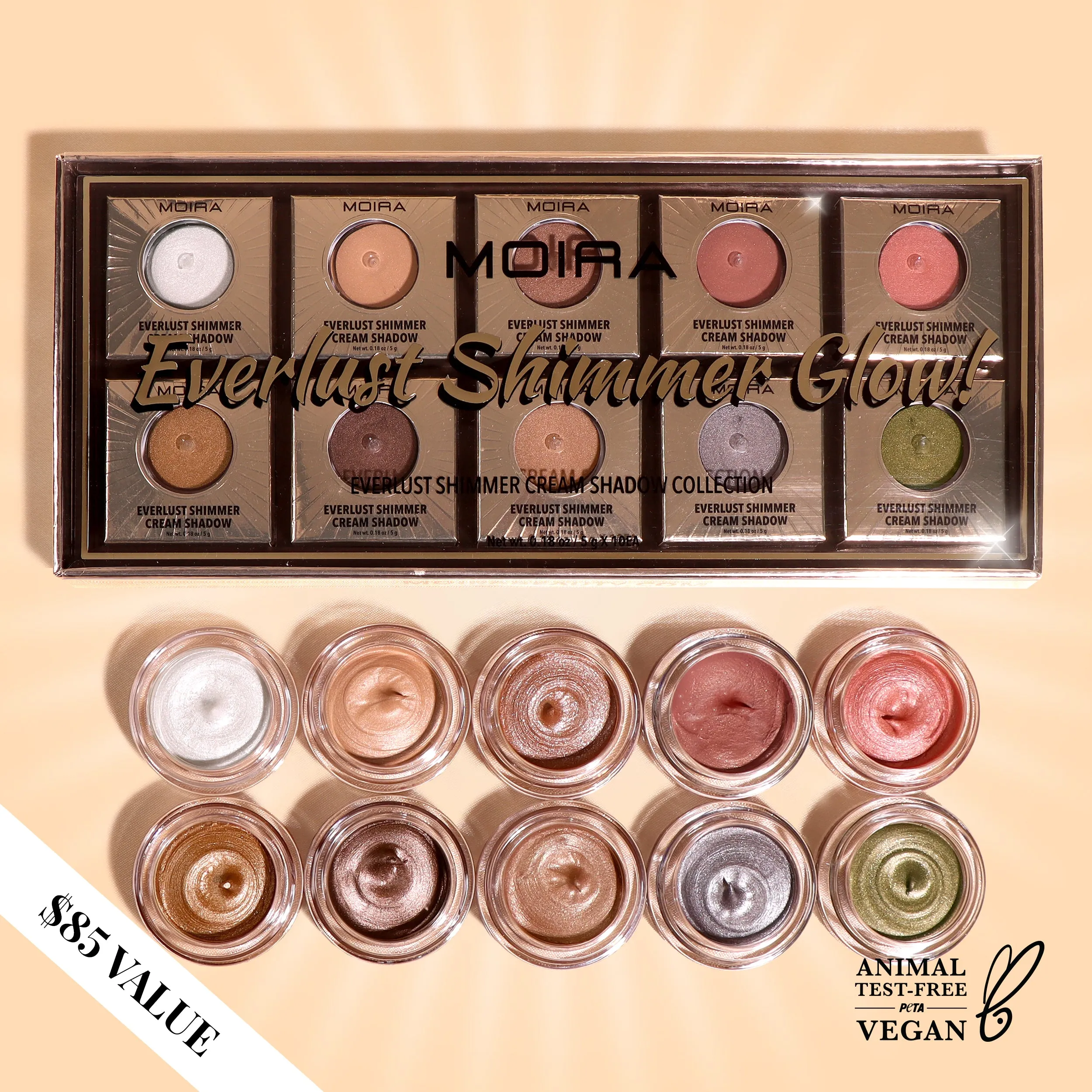 Everlust Shimmer Cream Shadow Bundle