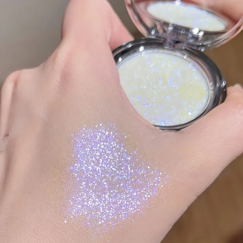 Glimmer Monochrome Sequins Highlight ElectroOptic Eyeshadow Compact