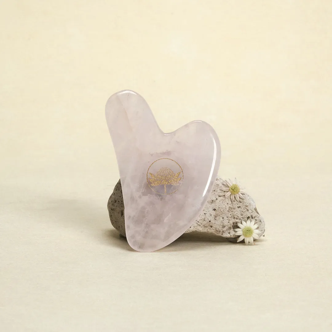 Gua Sha Tool - Rose Quartz