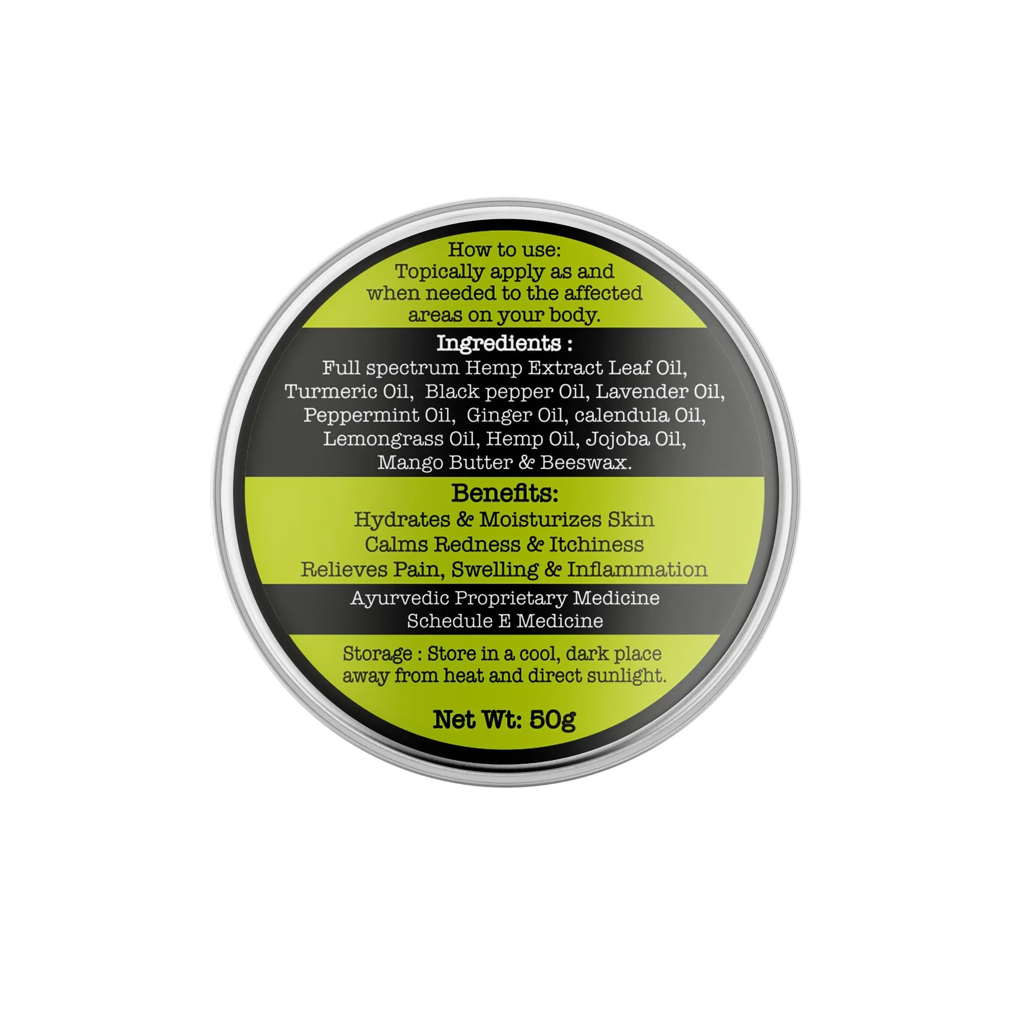 Indie Extracts- Hemp Leaf All-in-one Healing Balm | Lavender