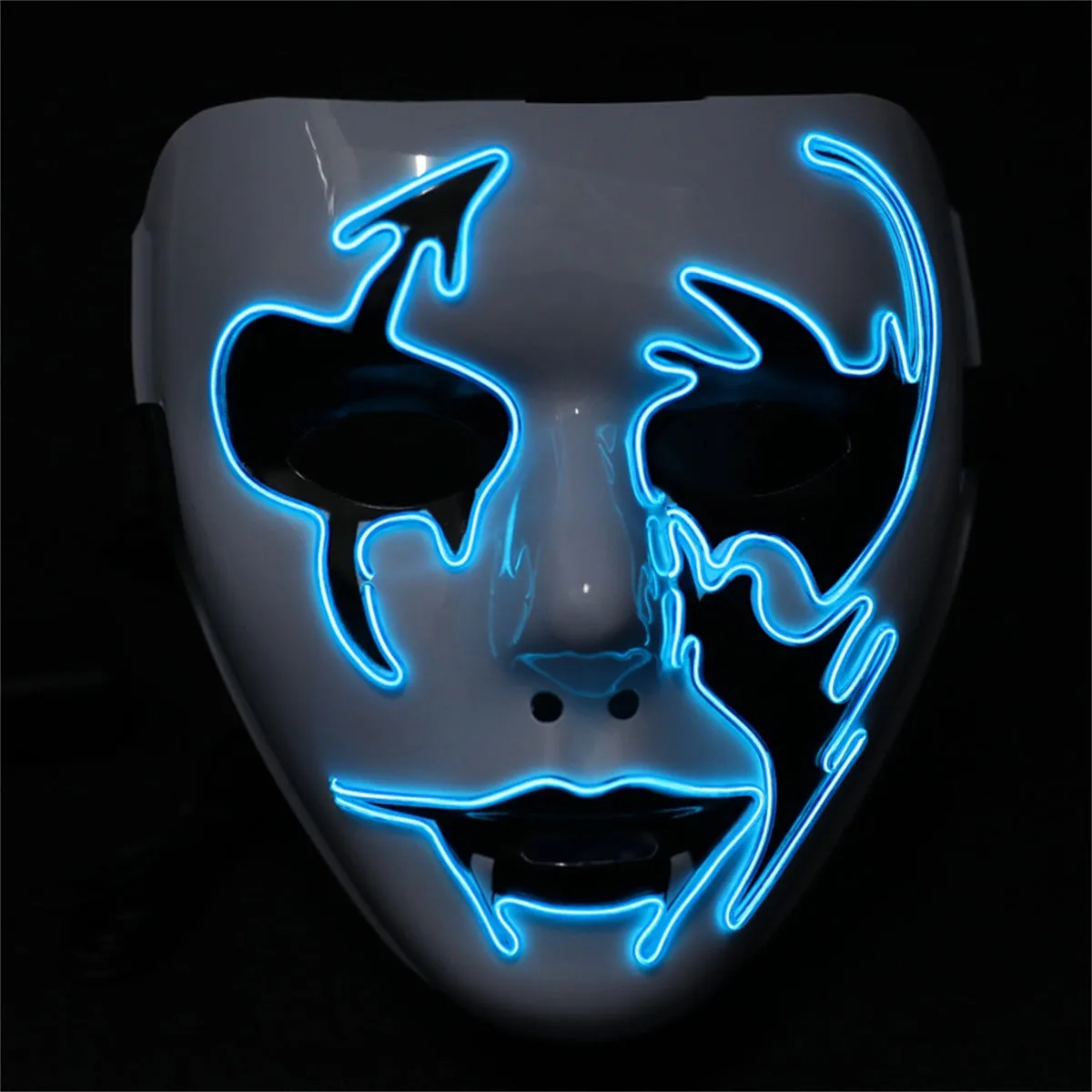 Light up Flash Mask LED Arrow Face