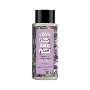 LOVE BEAUTY AND PLANET SMOOTH AND SERENE SHAMPOO 400ML