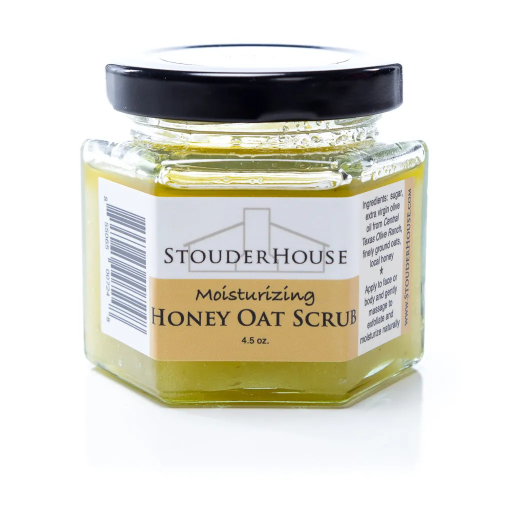 Moisturizing Honey Oat Scrub