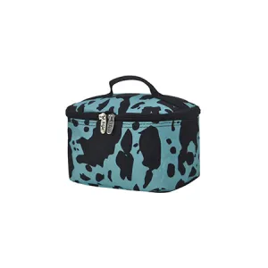 Neon Cow Turquoise NGIL Cosmetic Case