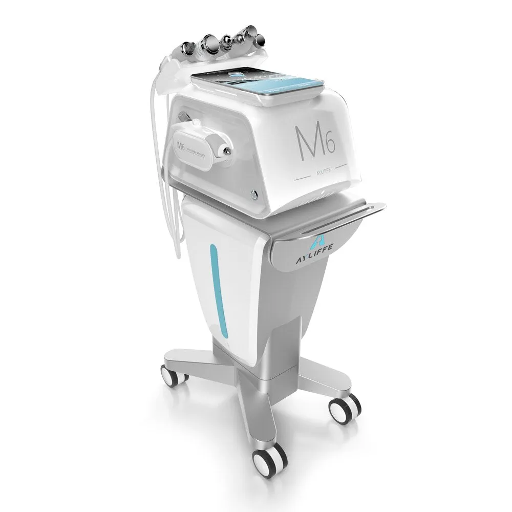 Newest Intelligent 6 IN 1 Facial Hydra Oxygen Microdermabrasion Deep Skin Cleaning Skin Rejuvenation Beauty Machine H2O2