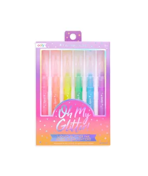 Oh My Glitter Highlighters - Set of 6