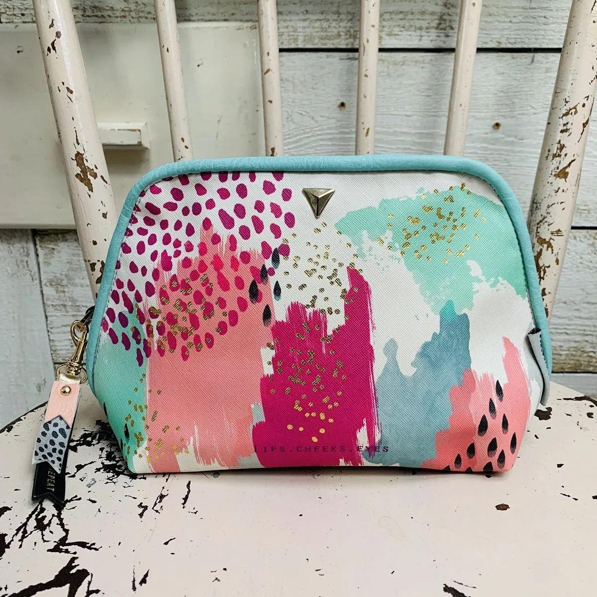 Paint Pattern Make Up Bag