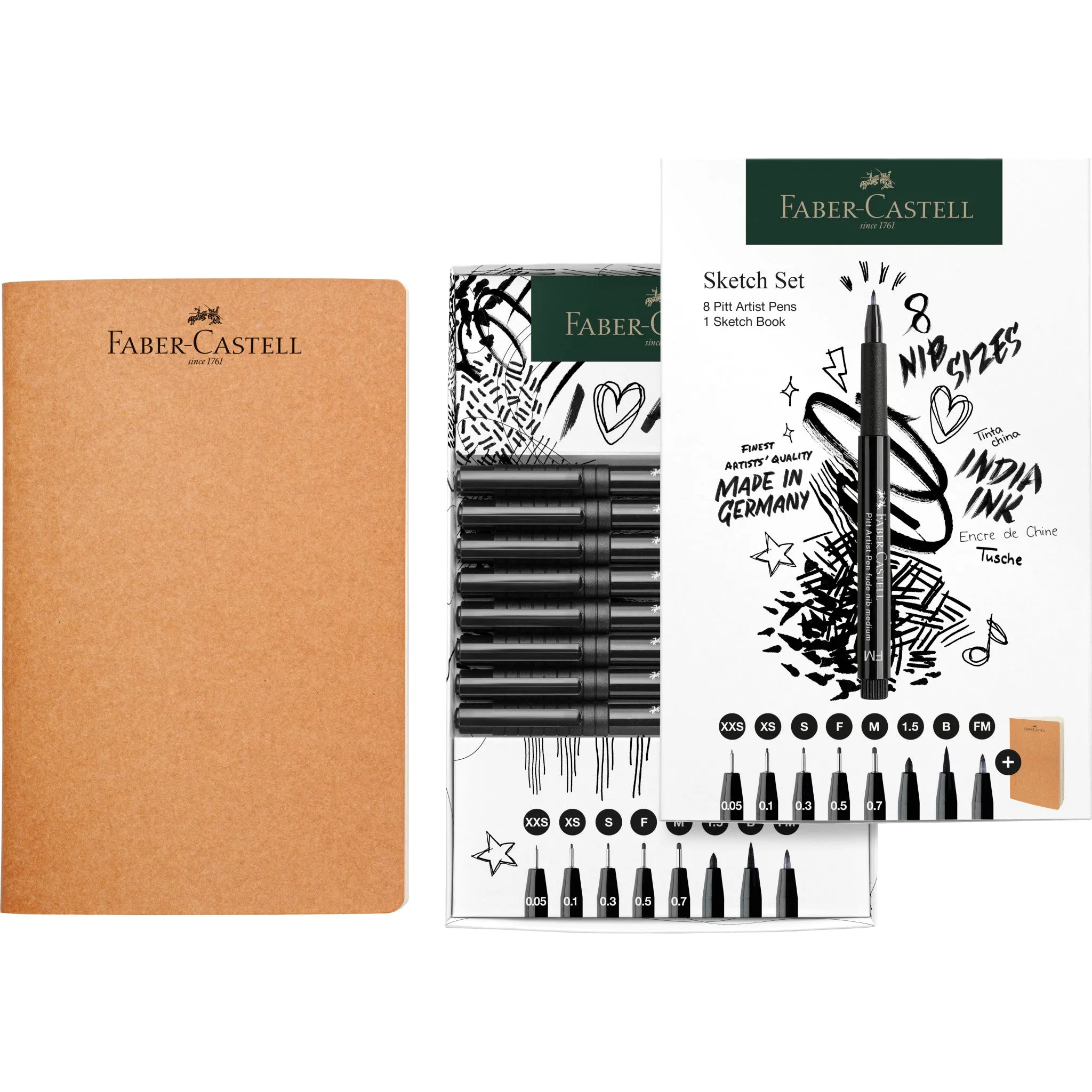 Pitt Artist Pen Sketchbook Set - #267102