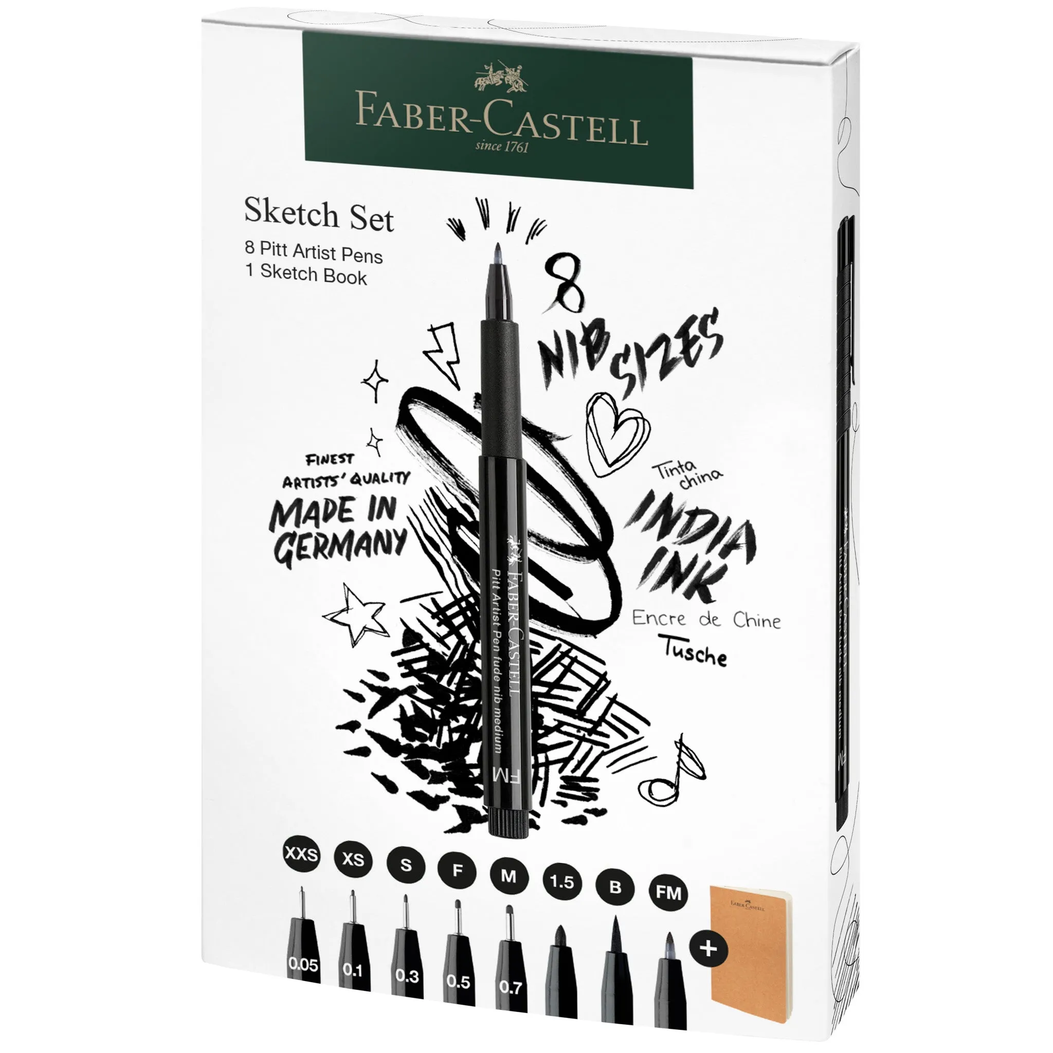 Pitt Artist Pen Sketchbook Set - #267102