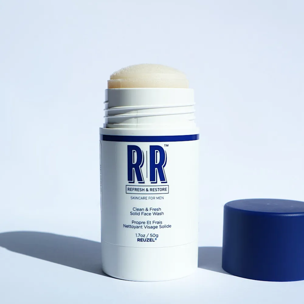 Reuzel R&R Clean & Fresh Solid Face Wash Stick 50g