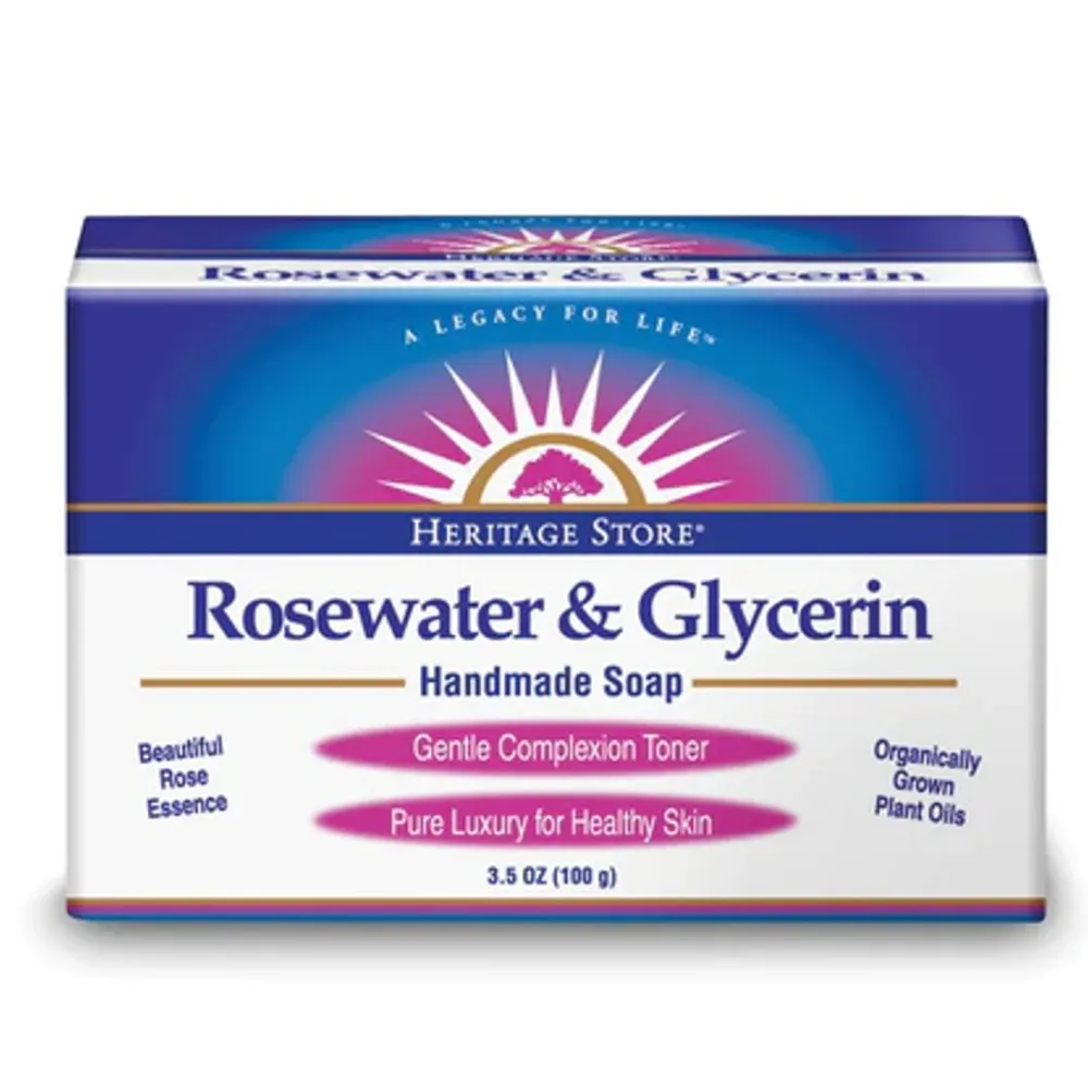 Rosewater & Glycerin Soap