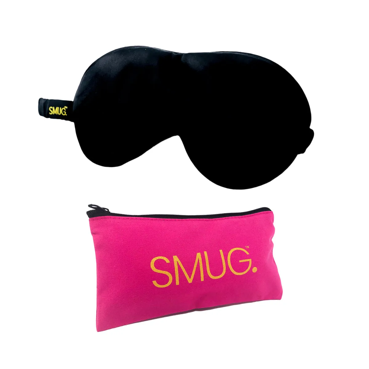 Satin Sleep Mask - Black