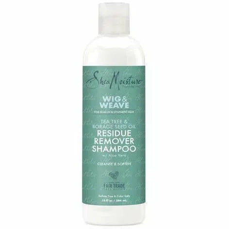 Shea Moisture: Wig & Weave with Tea Tree & Borage Seed Oil Residue Remover Shampoo w/ Aloe Vera