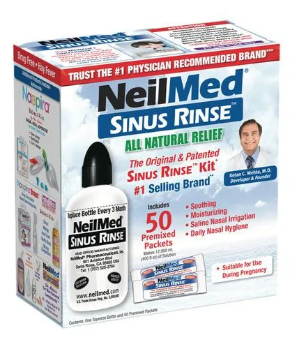 Sinus Rinse Starter Kit (50 Packets)