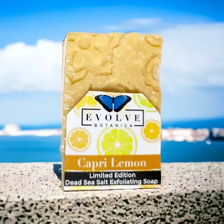 Specialty Soap - Capri Lemon (Limited Edition Salt Bar)