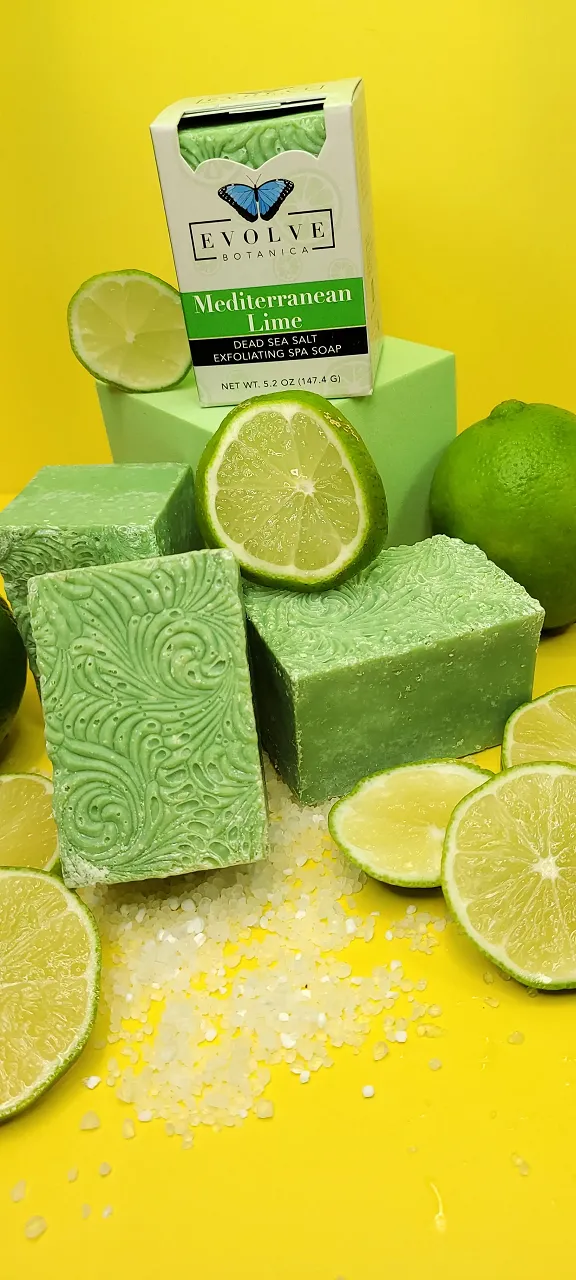 Specialty Soap - Mediterranean lime Salt Bar