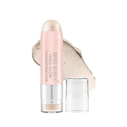 Swiss Beauty Instaglow Highlighting Stick, Face Makeup, Shade-01, 6G