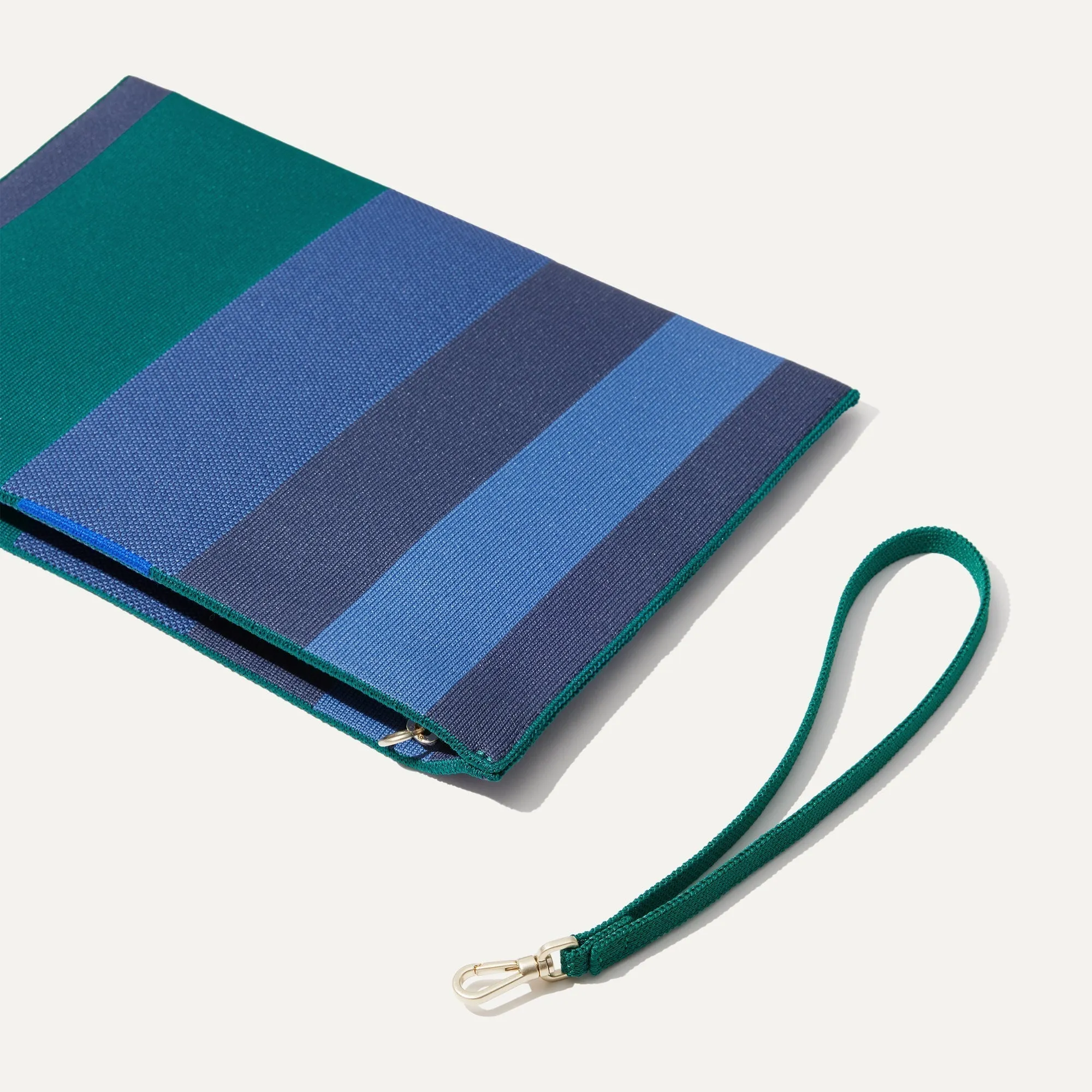 The Wristlet - Ivy Rugby Stripe