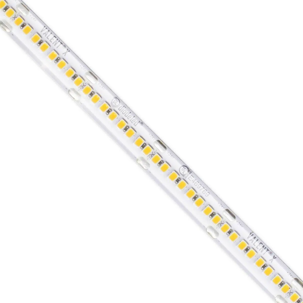 Valent X Wet Location High Density LED Strip Light, 16ft Reel, 3500K, 534 Lumens per Ft, 24V