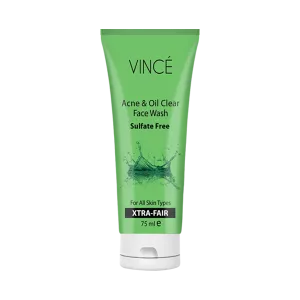 Vince Acne And Oil Clear Face Wash 75ml