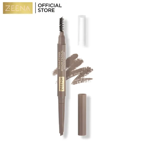 Zeena Sculpting Brow Pencil Waterproof - 10 Ash